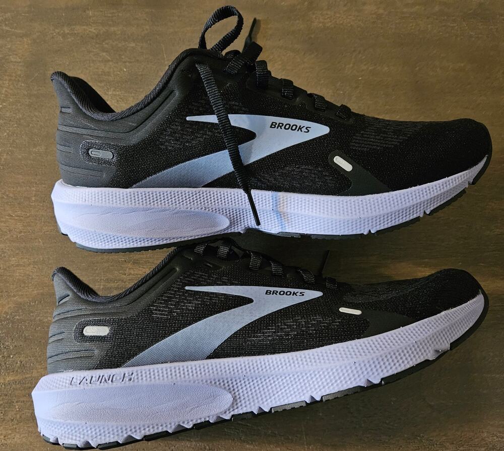 Brooks Women's Launch 9 Running Shoes Athletic Sneakers Size 8.5 Black Lilac